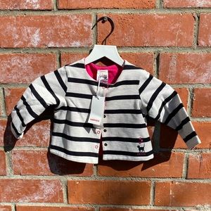 CATimini striped baby cardigan jacket